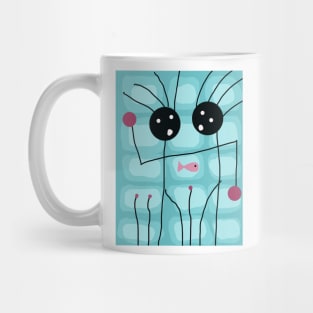 Kids Chanting in the Ether Stick Figure Mug